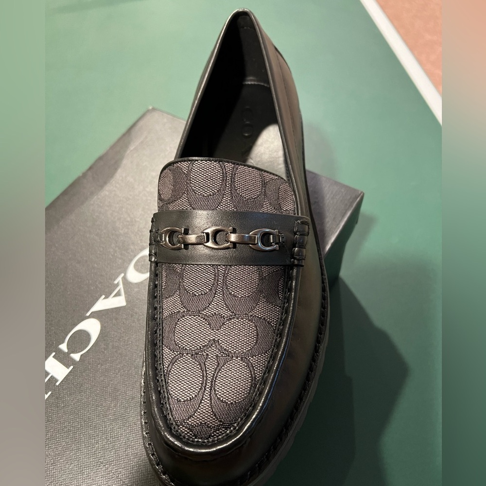 NEVER WORN Coach Loafers. Size 9.